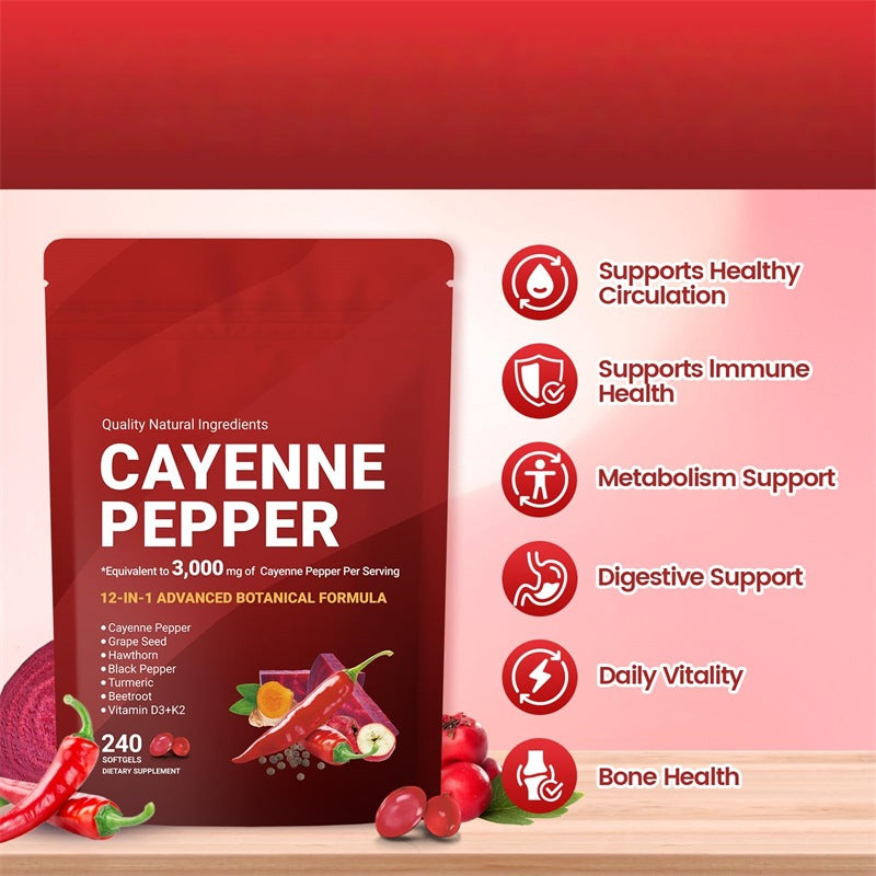 Pepper Body Supplements Supplement Energy