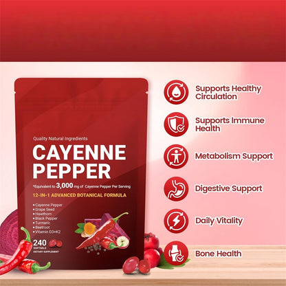 Pepper Body Supplements Supplement Energy